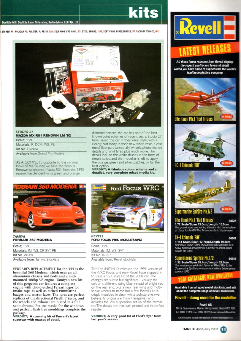 Tamiya Model Magazine 086 (2001-06)